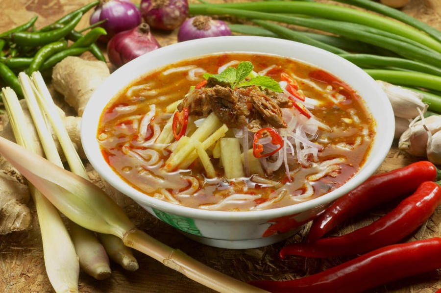 Ảnh: Asam laksa