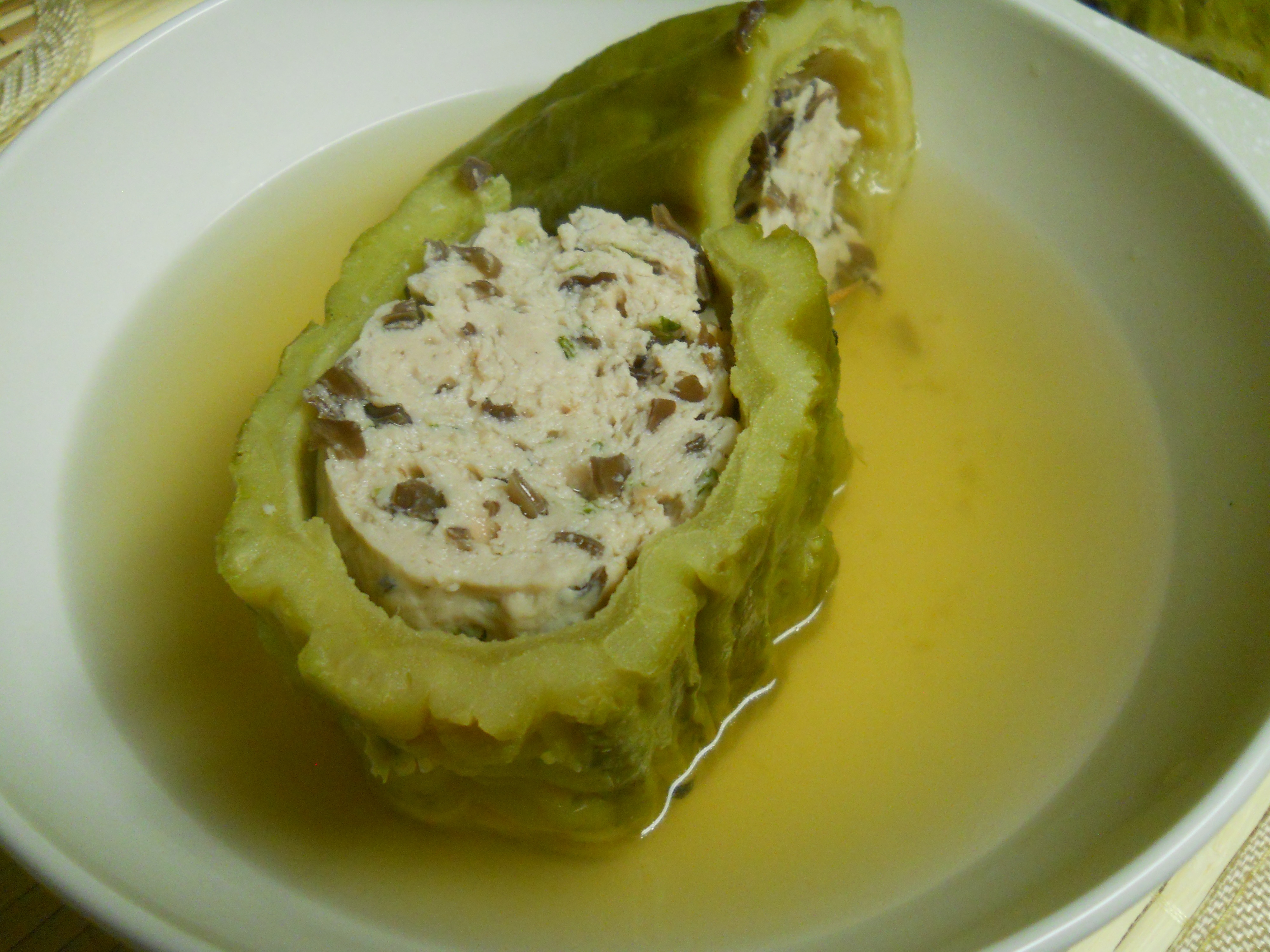 cách nấu canh khổ qua nhồi thịt ảnh 3 cach nau canh kho qua nhoi thit anh 3