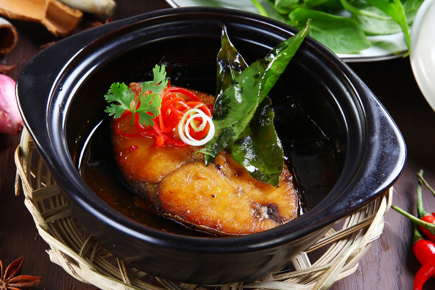 Ca thu kho tra xanh thanh mat hinh anh