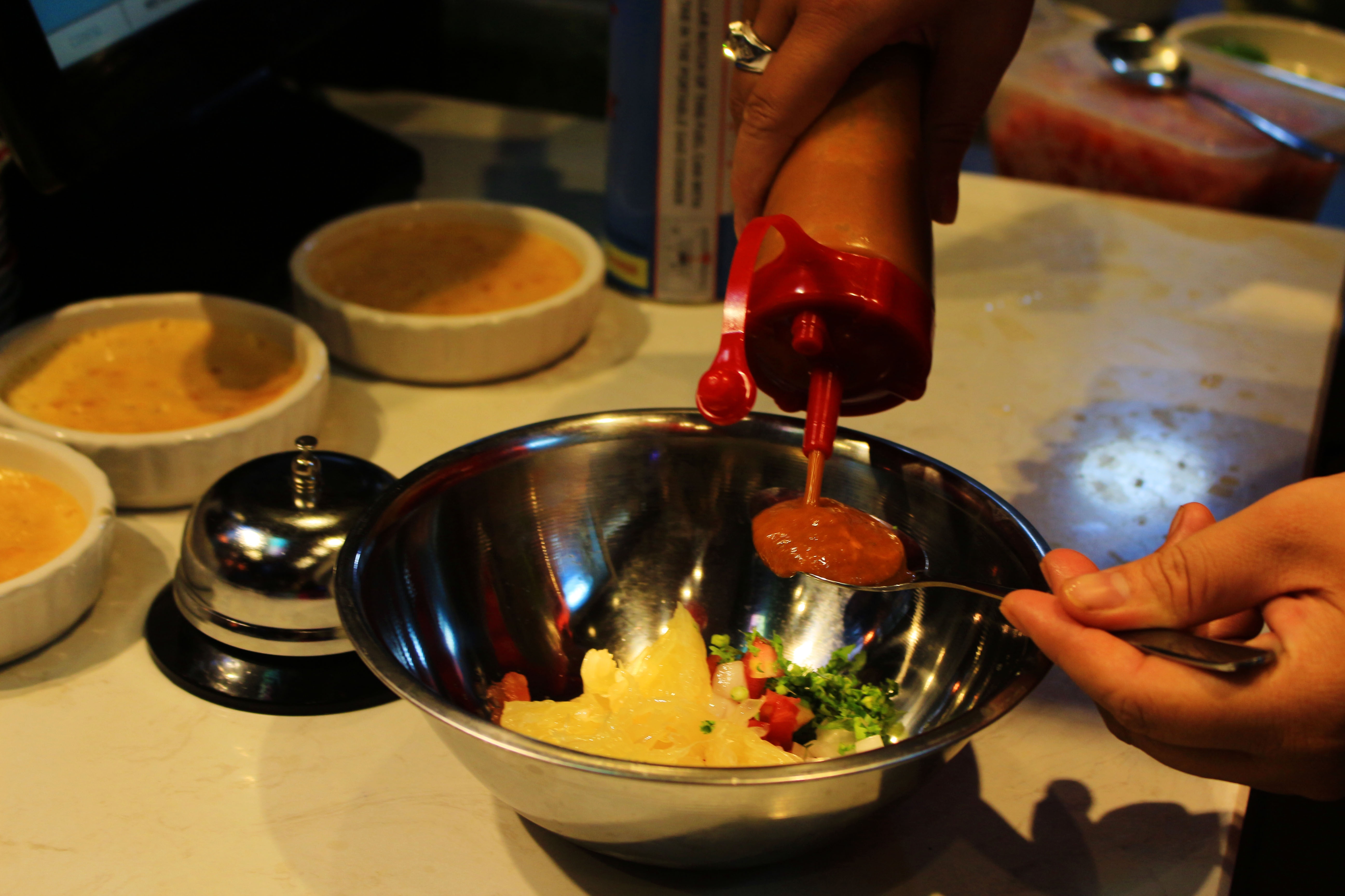 banh tacos goi buoi, anh 1