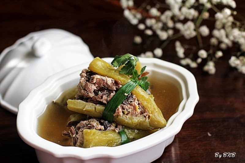 Cach nau canh kho qua nhoi thit ngay Tet hinh anh