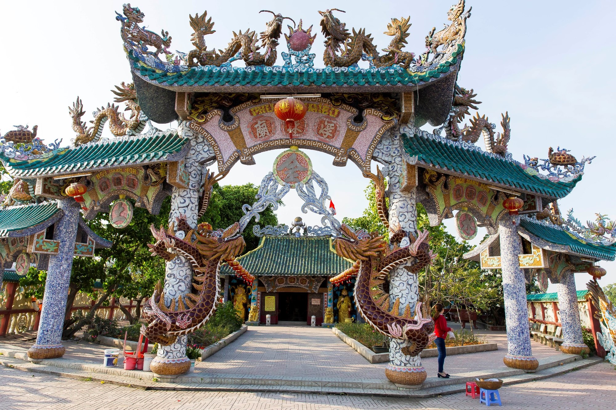 Ngôi miếu nổi duy nhất của Sài Gòn ảnh 2 Ngoi mieu noi duy nhat cua Sai Gon anh 2