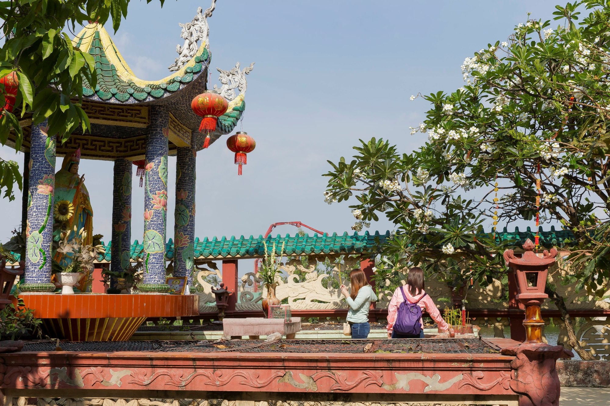 Ngôi miếu nổi duy nhất của Sài Gòn ảnh 3 Ngoi mieu noi duy nhat cua Sai Gon anh 3