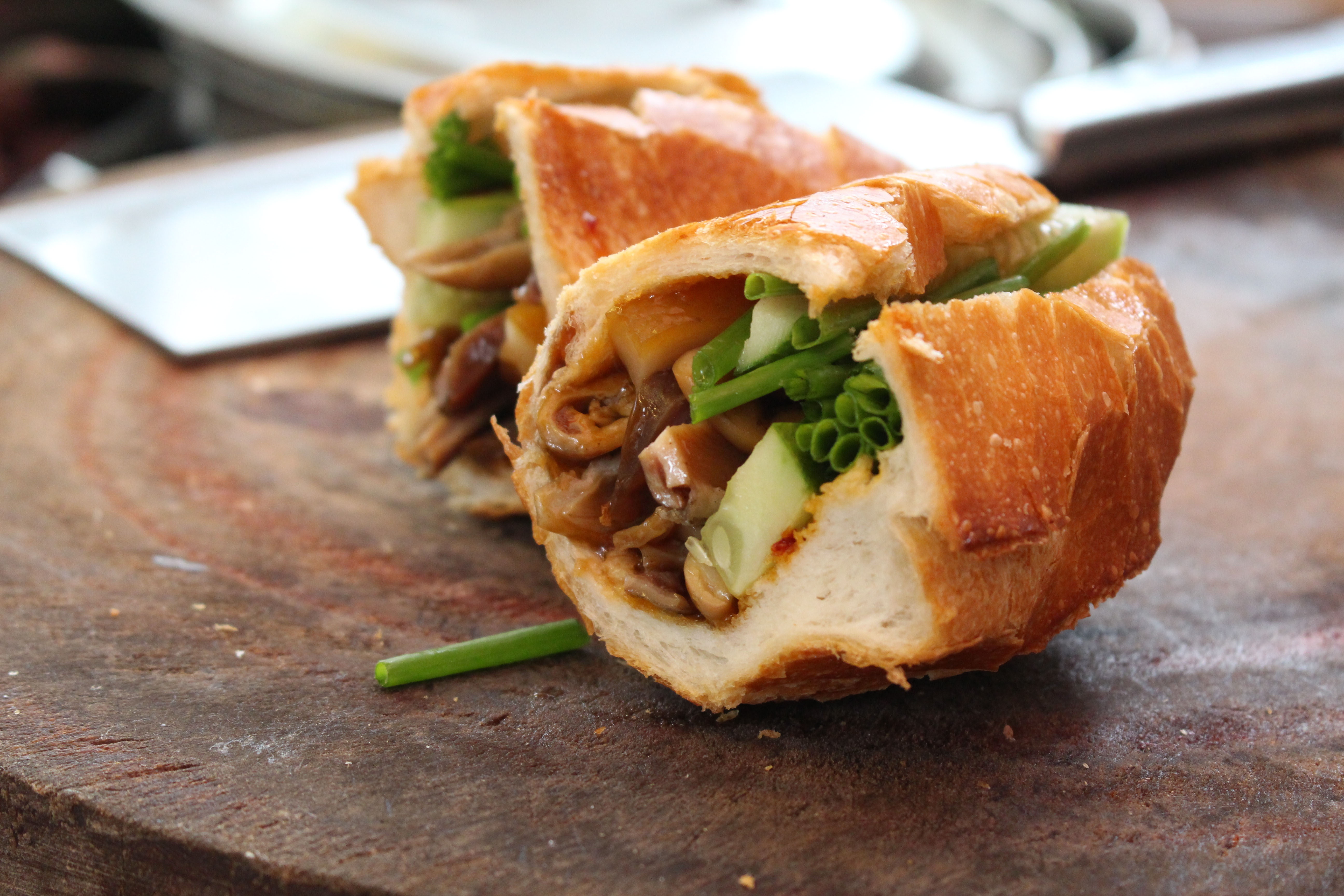 8 xe banh mi mo cua la dong nghit khach o Sai Gon anh 2