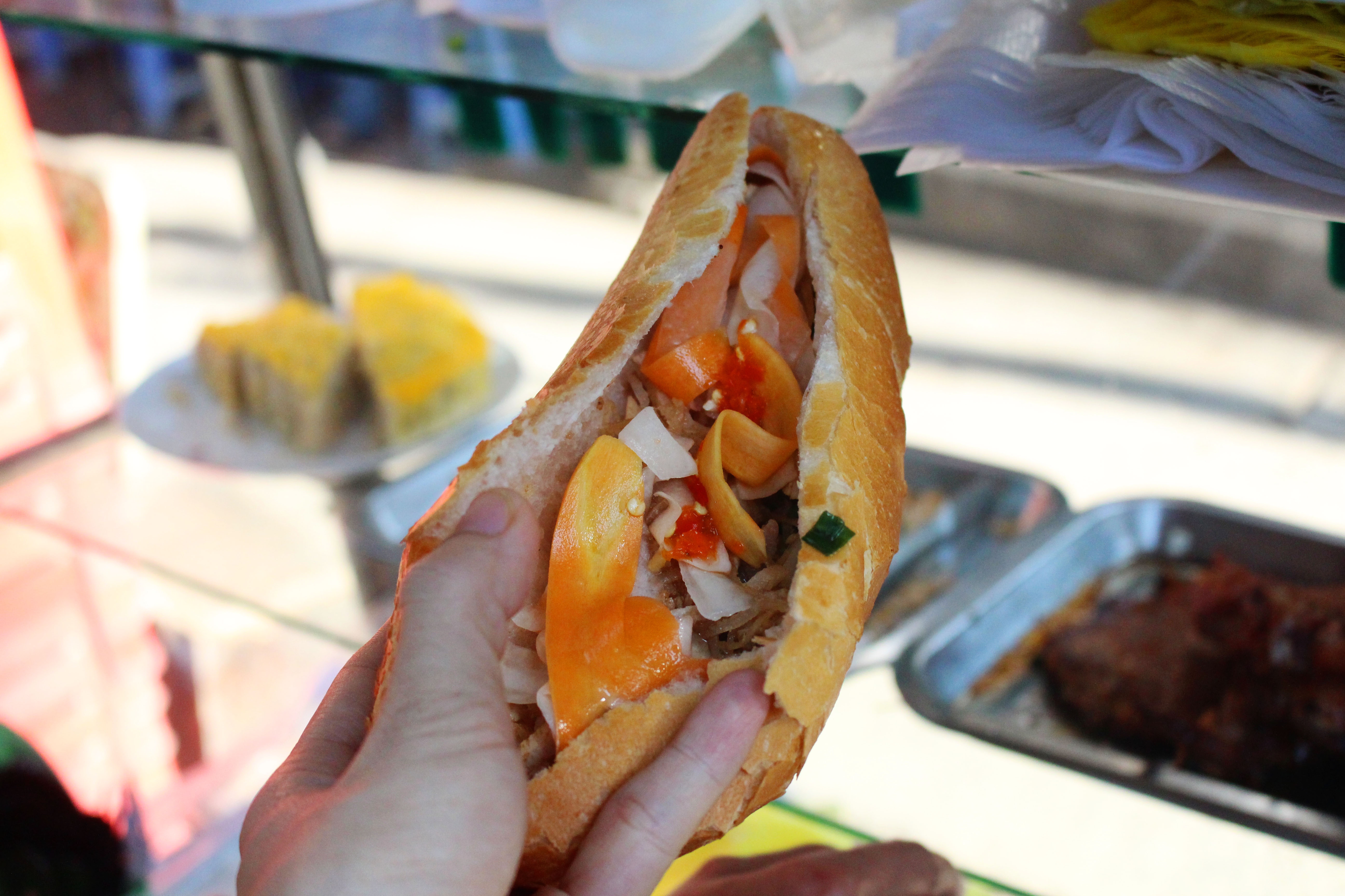 8 xe banh mi mo cua la dong nghit khach o Sai Gon anh 5