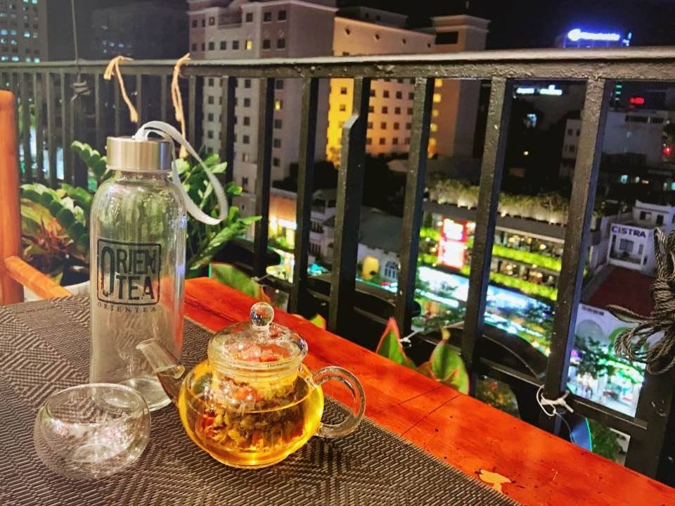 Những điểm uống trà đẹp của Sài Gòn ảnh 1 Nhung diem uong tra dep cua Sai Gon anh 1
