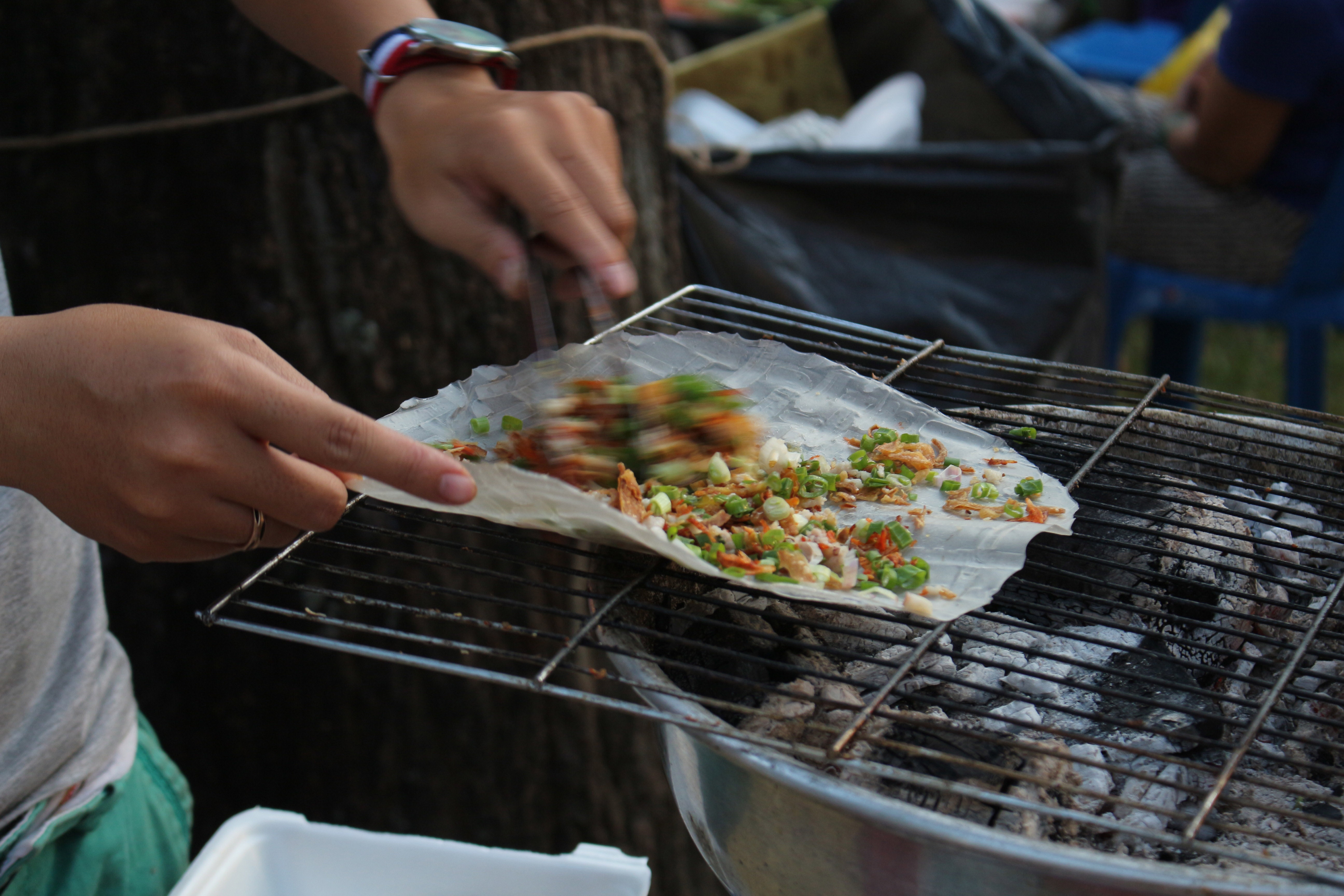 10 diem an vat hut khach quanh cho Vuon Chuoi anh 7