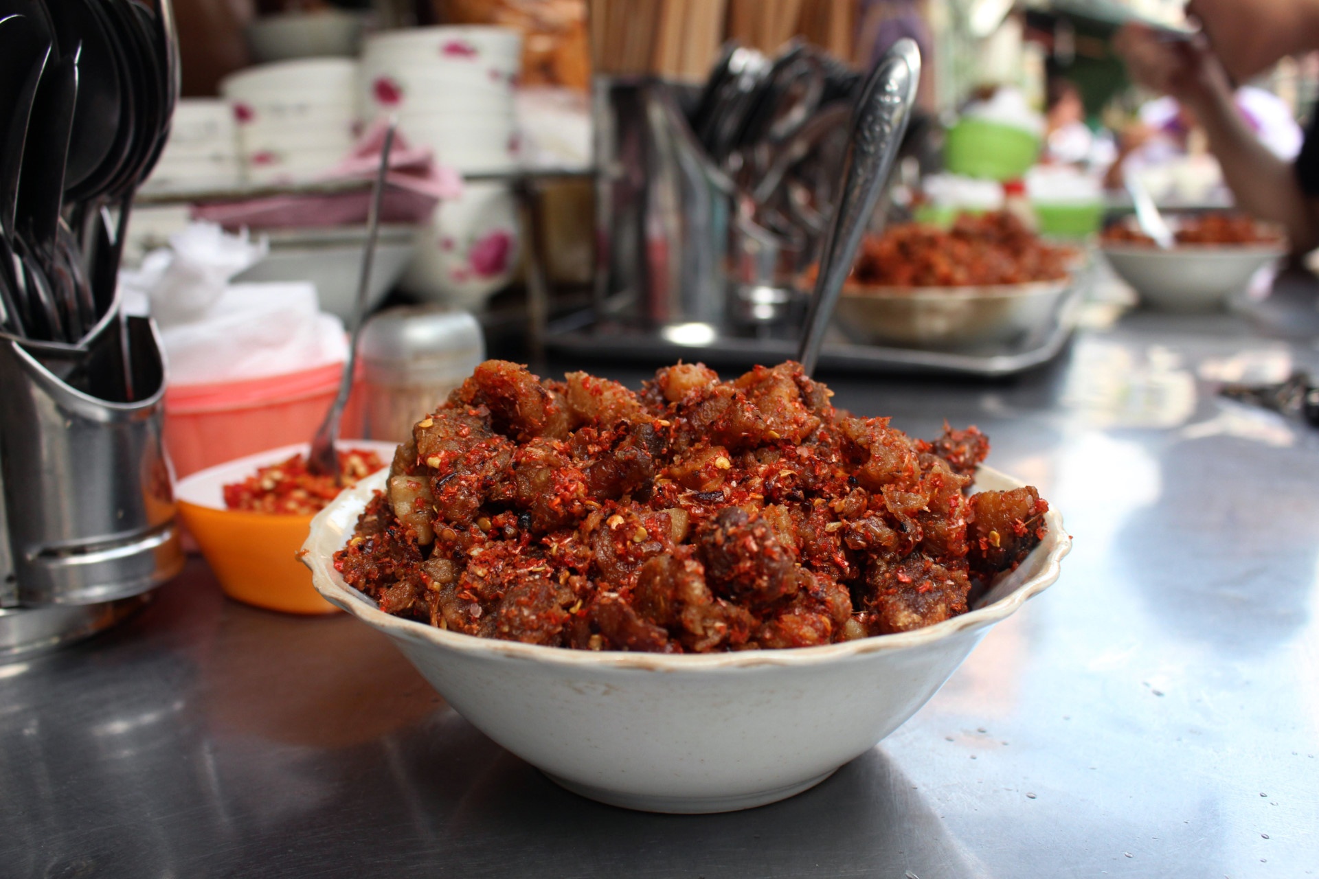 10 diem an vat hut khach quanh cho Vuon Chuoi anh 2