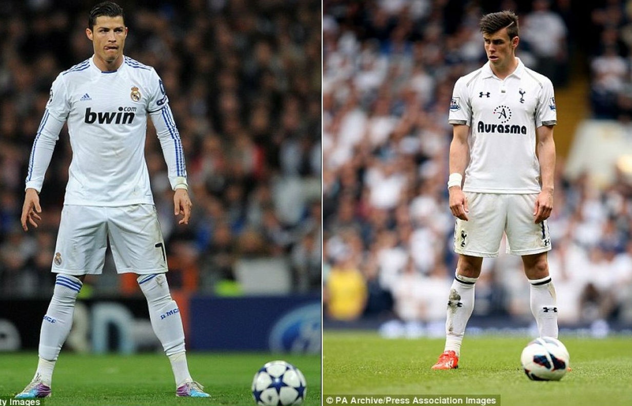 Su giong nhau den ky la giua Ronaldo va Bale hinh anh