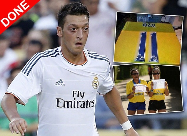 Arsenal mua Oezil voi muc phi ky luc hinh anh