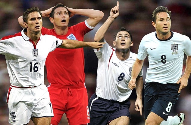 Nhung khoanh khac dang nho cua Lampard o DT Anh hinh anh