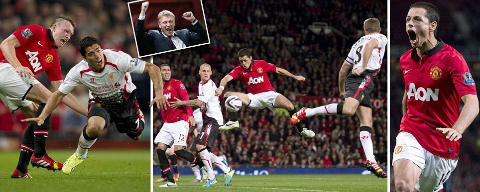 Chum anh Rooney va Chicharito so tai voi Suarez hinh anh