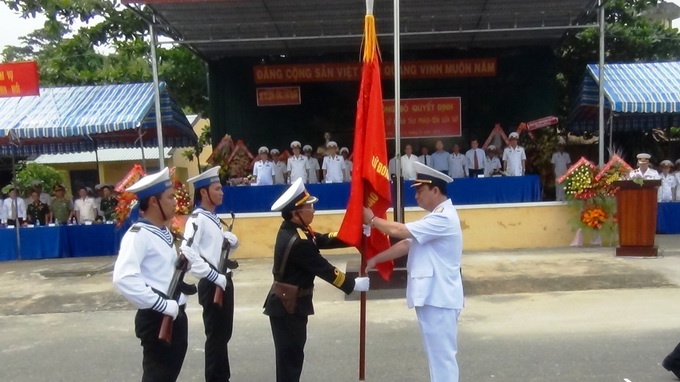 Thanh lap Lu doan Tau phao ten lua 167 Vung 2 Hai quan hinh anh
