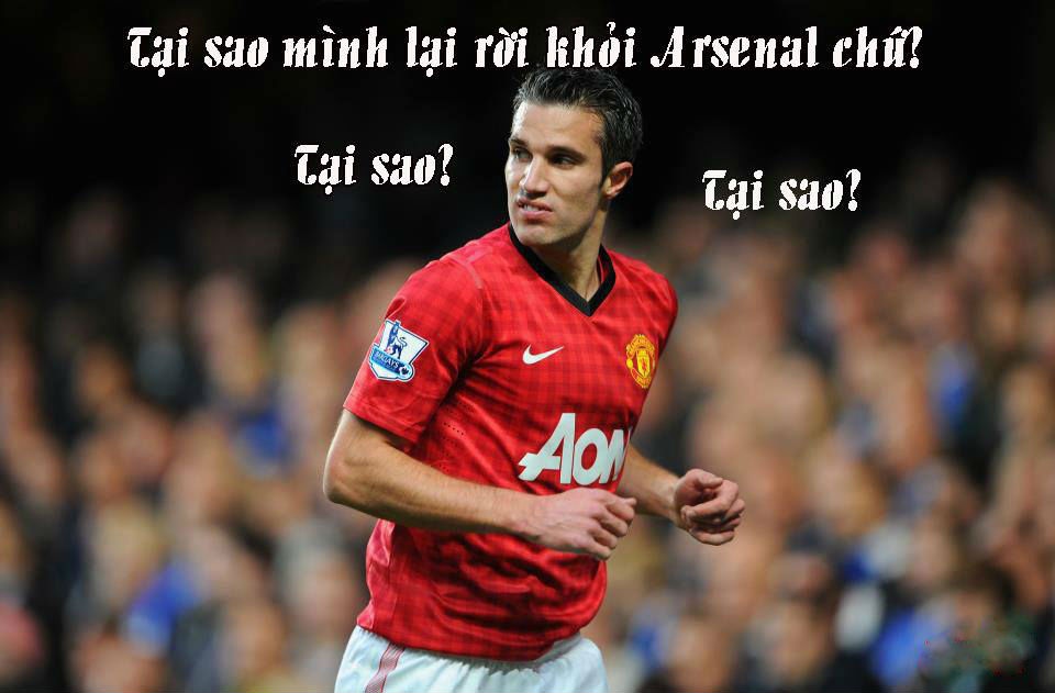 Anh vui Persie nho Arsenal sau vong 8 Ngoai hang Anh hinh anh