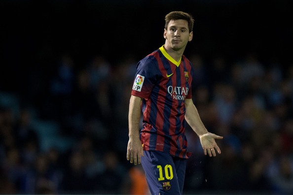 Messi co the vang mat dau nam 2014 hinh anh