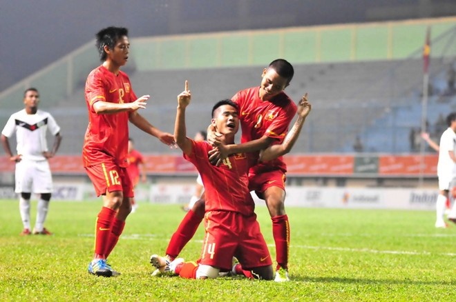 U23 Viet Nam bat dau vuot qua thu thach hinh anh