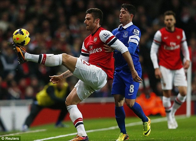 Chum anh Arsenal danh roi 2 diem tren san Emirates hinh anh