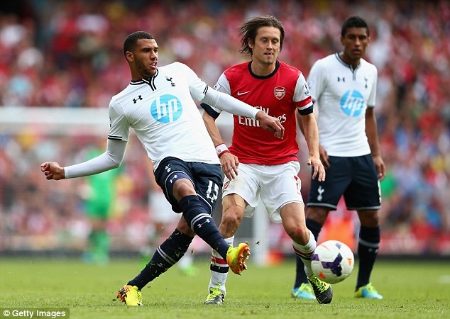 Arsenal dung do Tottenham o Cup FA hinh anh