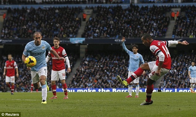 Cham diem Arsenal: Tiec cho Theo Walcott hinh anh