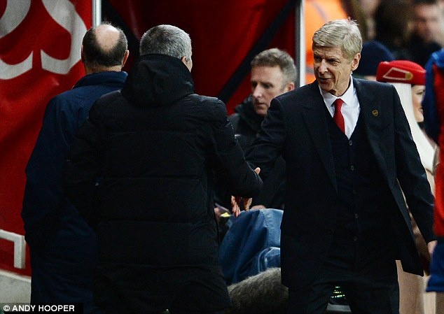 Cham diem Wenger va Mourinho sau tran chien o Emirates hinh anh