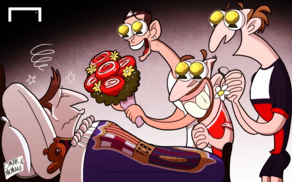 10 buc anh bong da vui nhon nhat nam 2013 hinh anh