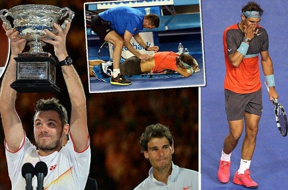 Nadal bat khoc khi thua Wawrinka o chung ket Australia Open hinh anh