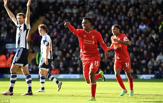 Sturridge toa sang khong du giup Liverpool ha West Brom hinh anh