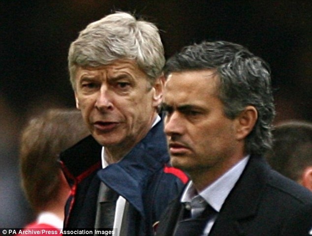 HLV Wenger khong xem Mourinho la ban hinh anh