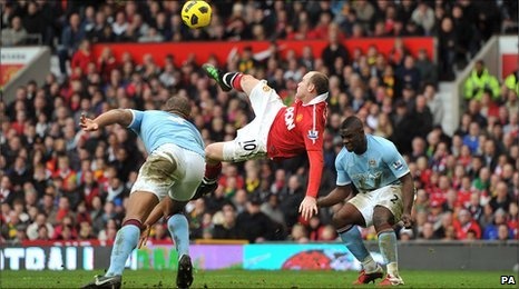 Rooney va nhung ban thang ha guc Man City hinh anh