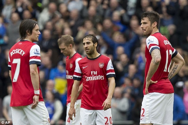 HLV Wenger lo Arsenal kho giu vi tri trong Top 4 hinh anh