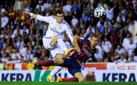 Gareth Bale nhan ngoi sao vang khi giup Real ha Barca hinh anh