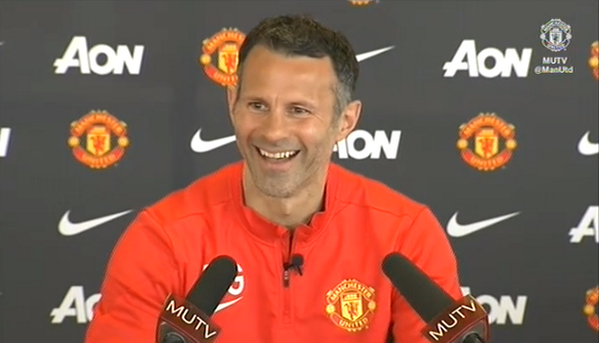 Giggs cam on David Moyes trong buoi hop bao ra mat HLV hinh anh