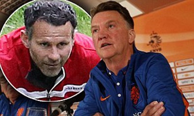 Ryan Giggs gap Van Gaal de lam ro tuong lai o M.U hinh anh