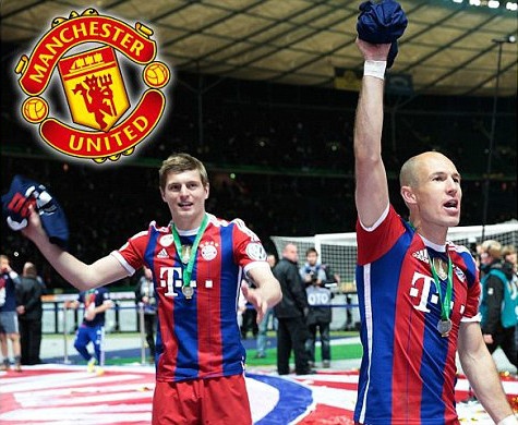 M.U hoi mua Robben voi gia 30 trieu bang hinh anh