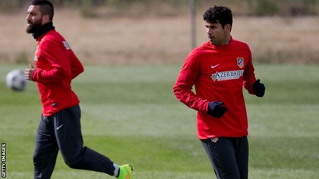 Tin khong vui cho Real: Atletico don Costa tro lai hinh anh