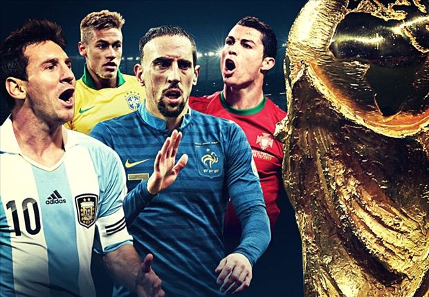 Neymar, Ronaldo phan khich trong clip chao World Cup hinh anh