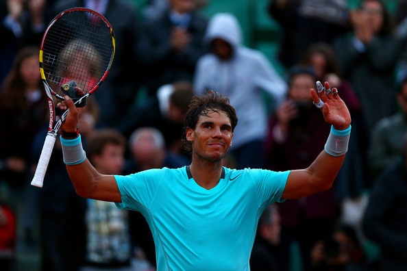 Nadal 3-1 Ferrer: Ban linh cua Vua dat nen hinh anh