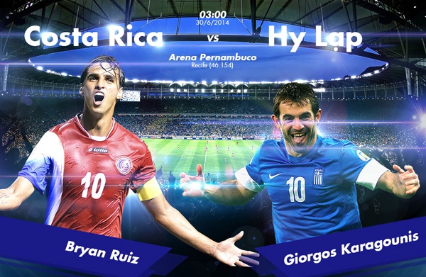 Costa Rica - Hy Lap: Di san ngua o hinh anh