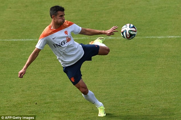 Persie co nguy co vang mat o tu ket World Cup hinh anh