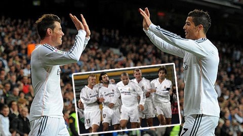 Doi hinh trong mo cua dai ngan ha Real Madrid thap ky qua hinh anh