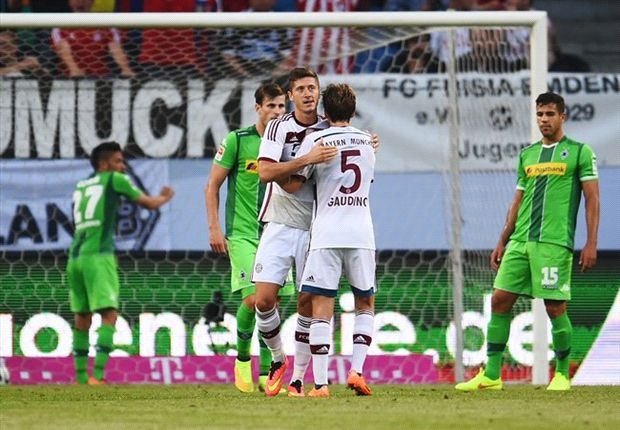 Lewandowski ghi ban dang cap cho Bayern hinh anh