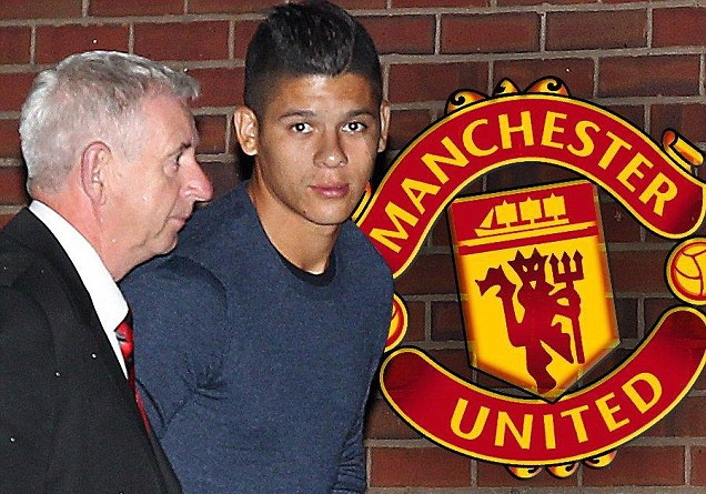 Marcos Rojo da co mat o Manchester United hinh anh