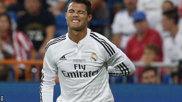 Ronaldo co nguy co lo tran luot ve Sieu cup Tay Ban Nha hinh anh