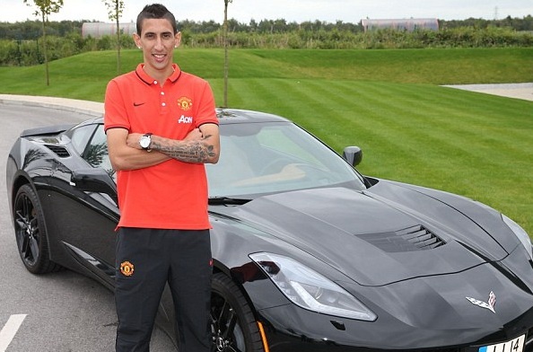 Di Maria phan khich khi ra mat M.U hinh anh