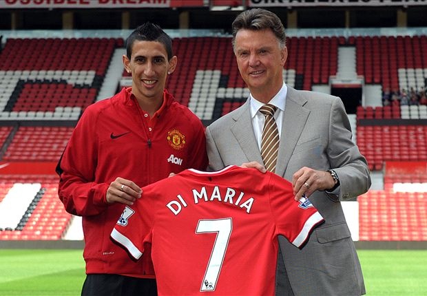 Di Maria ra mat voi ao dau so 7 huyen thoai cua M.U hinh anh
