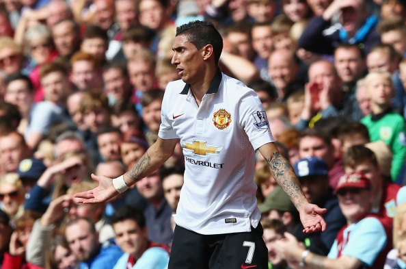 Di Maria khong co niem vui tron ven trong tran ra mat M.U hinh anh