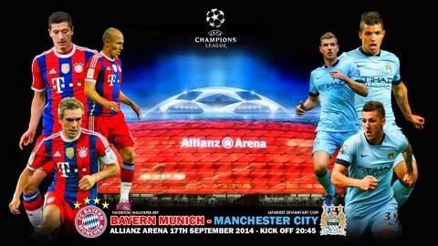 Bayern - Man City: Man xanh nay da khac hinh anh