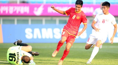 Olympic Viet Nam vao vong 1/8 voi ngoi dau bang hinh anh