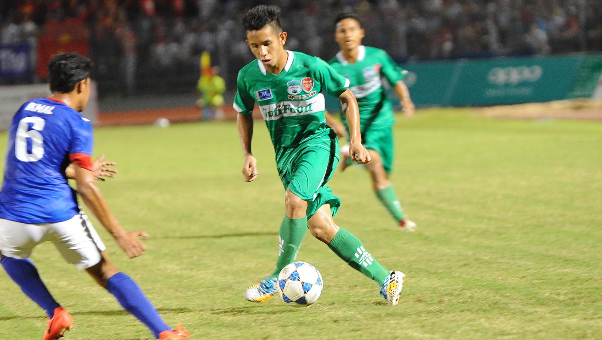 U19 HAGL 2-1 U21 Malaysia: Hong Duy toa sang hinh anh