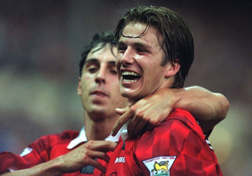 Huyen thoai so 7 David Beckham cua M.U ngay ay, bay gio hinh anh